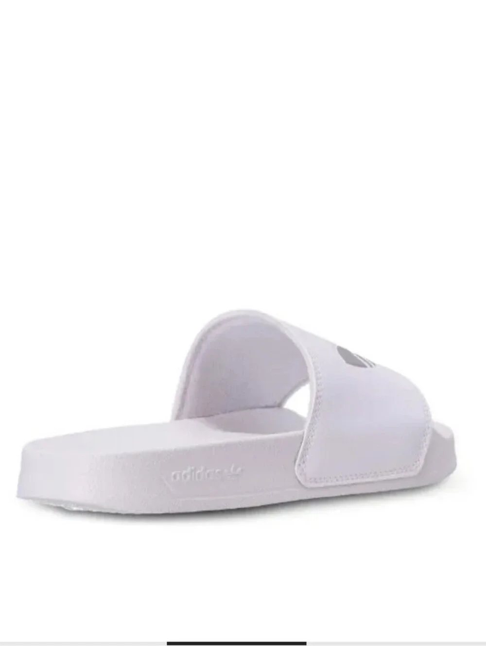 adidas Adilette Lite Trefoil Slides - White
